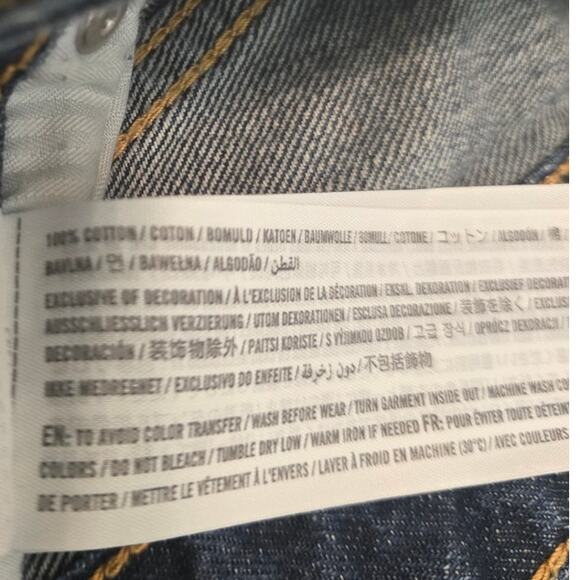 Ambercrombie & Fitch Whiskering Distressed Frayed Hem Shorts Women's 4 - 27 - Picture 5 of 5